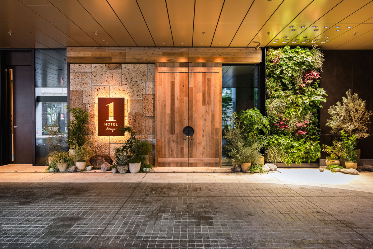 1 Hotel Tokyo ホテルエントランス