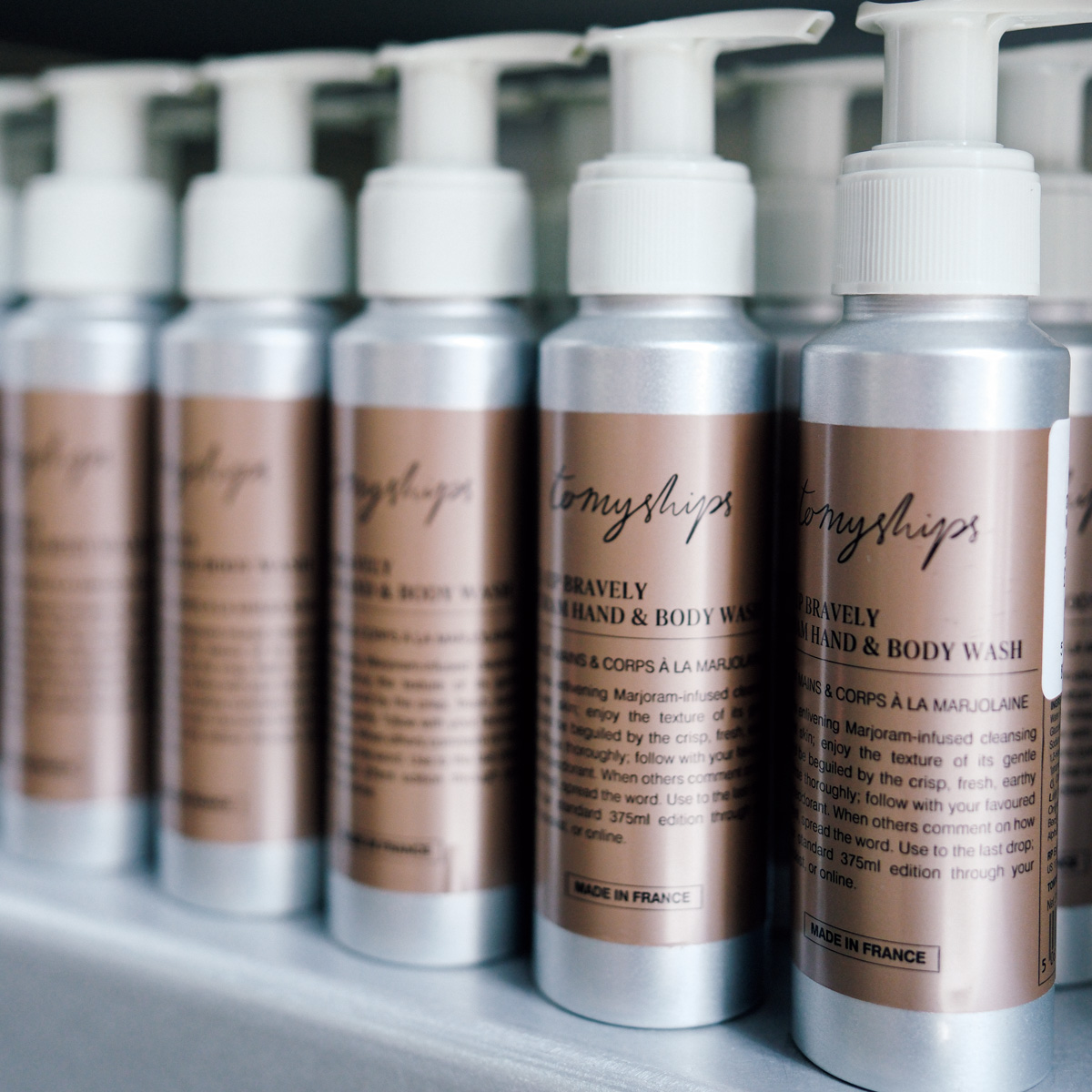 マジョラムのハンド&ボディウォッシュ