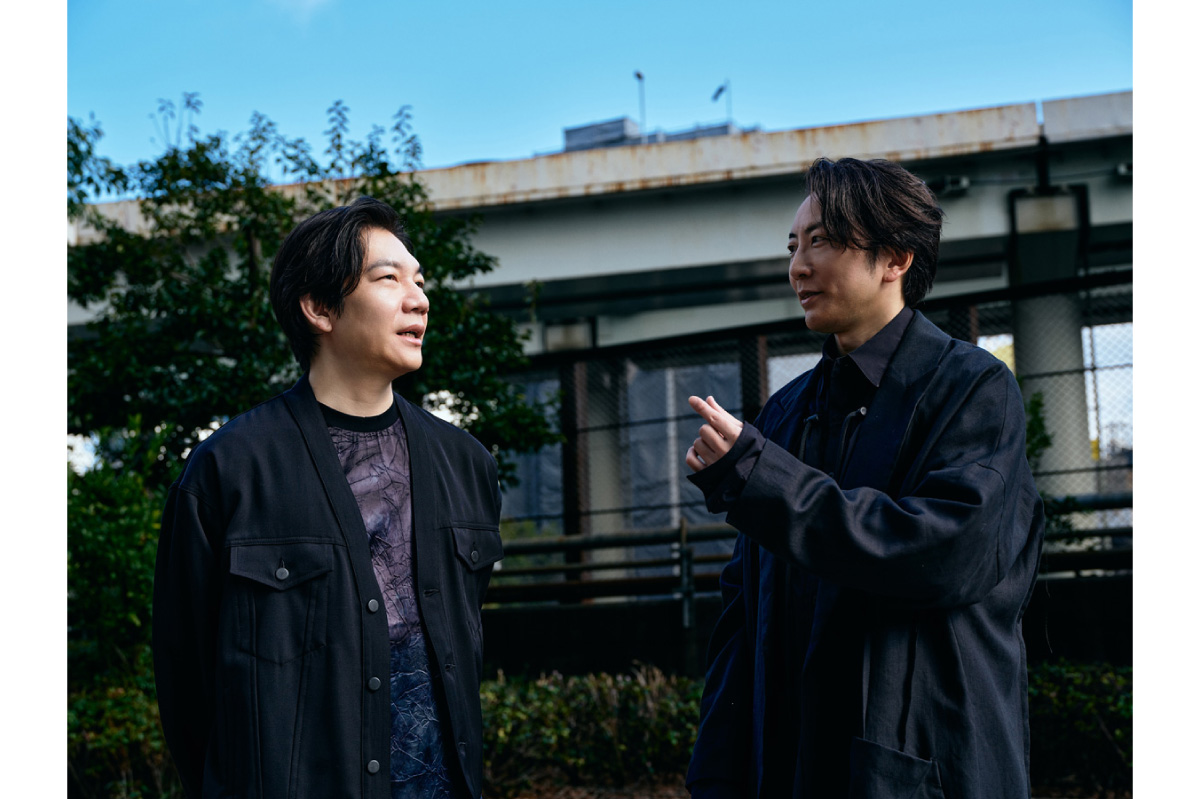 長谷川達也さんと飯塚浩一郎さん