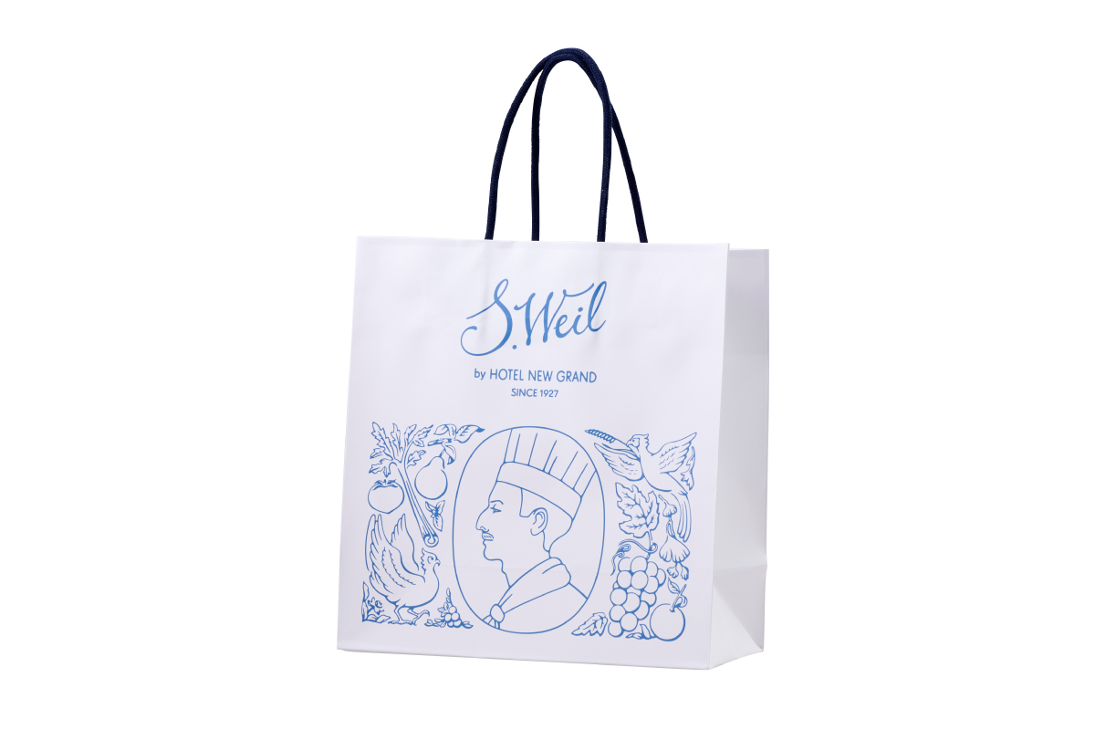 〈S.Weil by HOTEL NEW GRAND〉のモカルーロの手提げ袋