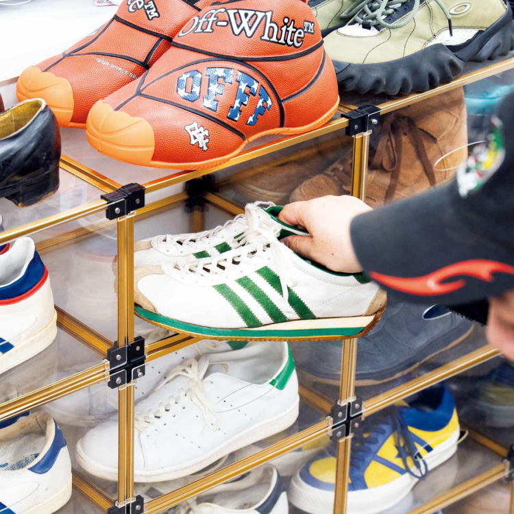 服部昌孝のシューズボックス