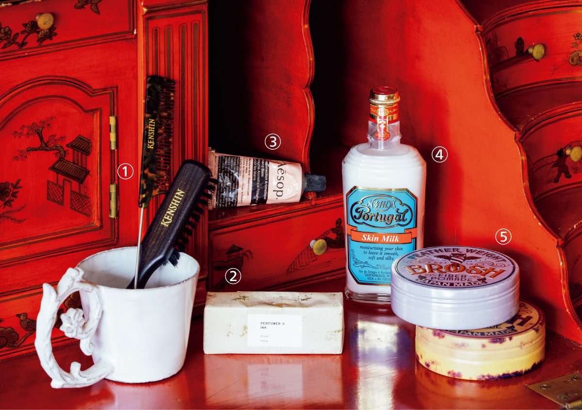 KENSHINの必需品コスメ