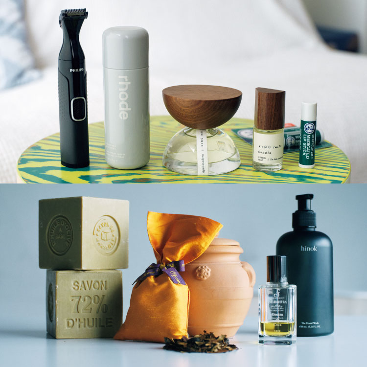 Kosuke Adamの必需品コスメ、梶野彰一の必需品コスメ