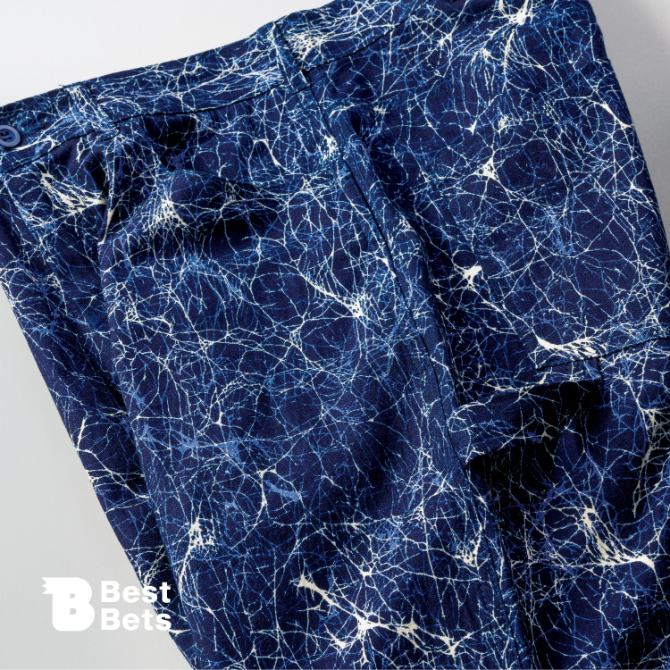 〈ブルーブルージャパン〉のペインターパンツ