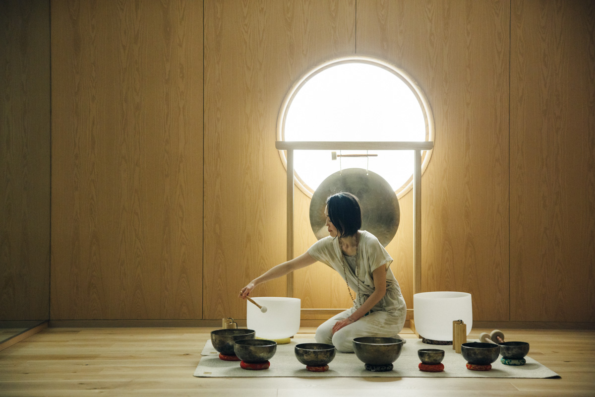 センサリースタジオでのサウンドヒーリング