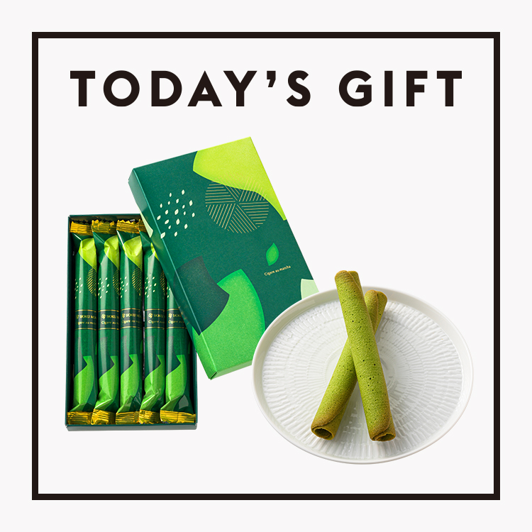 【今日のギフト】知る人ぞ知る初夏限定の名作。〈ヨックモック〉のシガール オゥ マッチャ