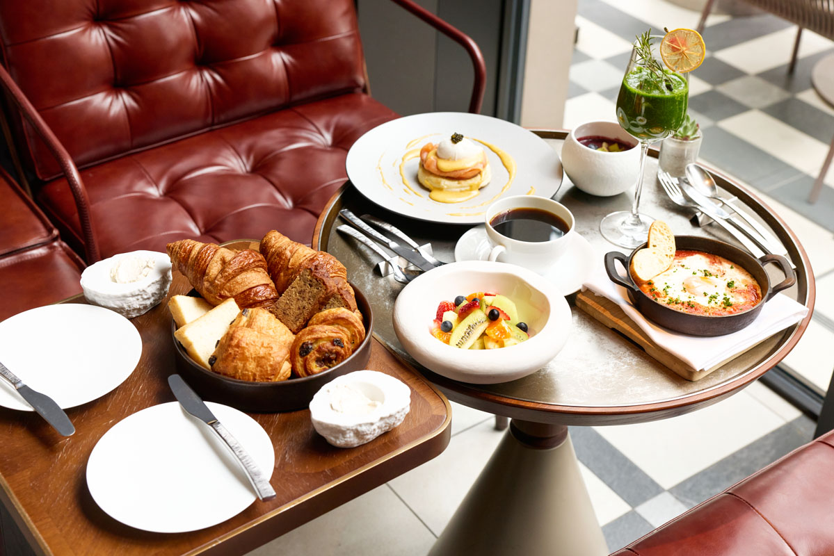 キンプトン新宿東京のブレックファーストセット