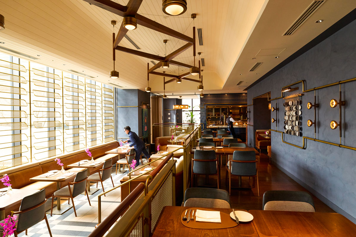 ステーキハウスの様子