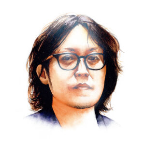 燃え殻のイラスト