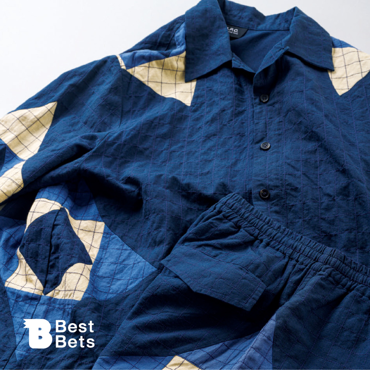 リップストップで描くキルト。〈A.P.C.〉のセットアップ：Brutus Best Bets