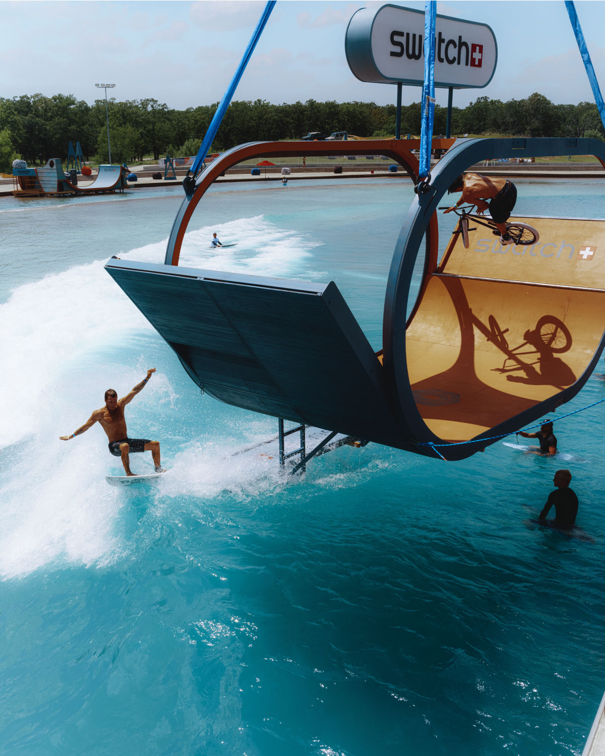 「Swatch Nines Bike Surf & Skate」の様子