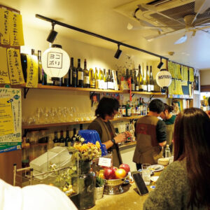 ヨコボリの内観