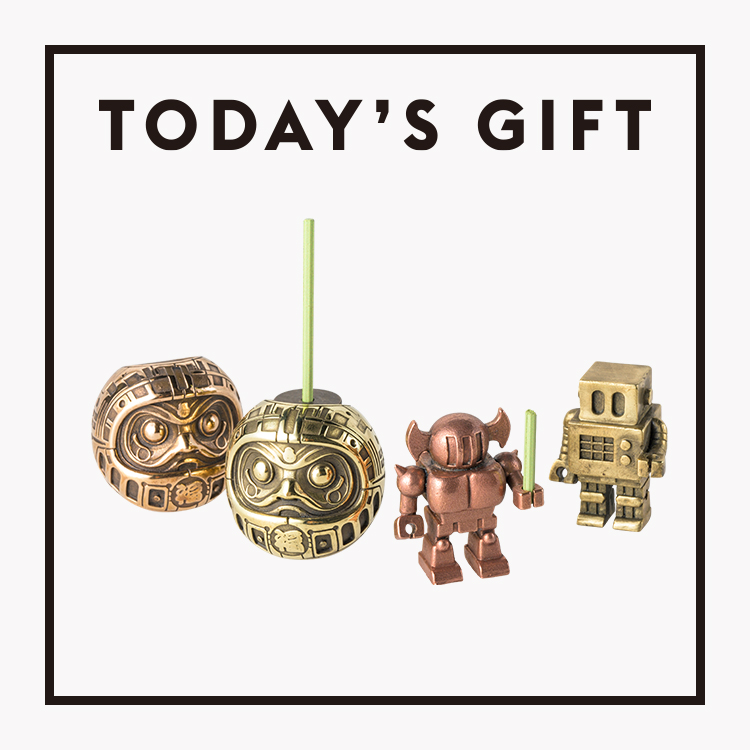 【今日のギフト】フィギュアとしての愛らしさも兼ね備えた、〈中村製作所〉のお香立て