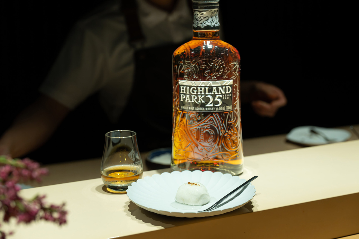 甘味と、〈ハイランドパーク〉「25年」