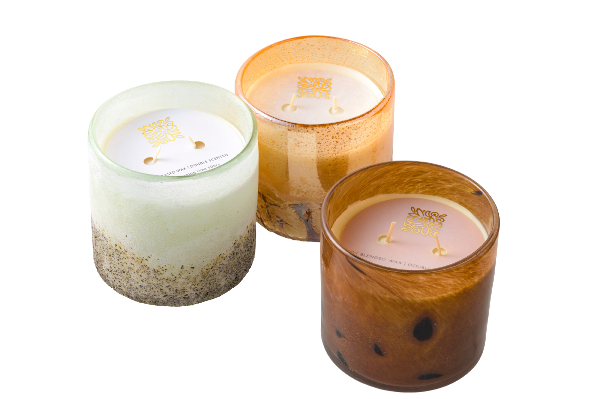 〈OLSSON＆JENSEN〉のキャンドル