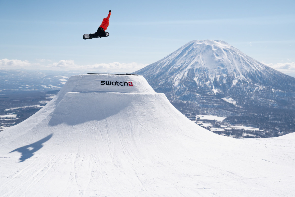 「Swatch Nines Snow 2026」の会場