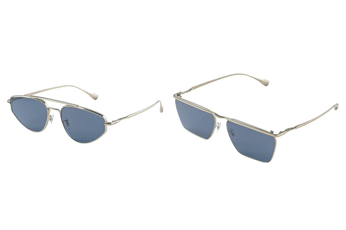 〈ジル サンダー オリバーピープルズ〉のアイウェア