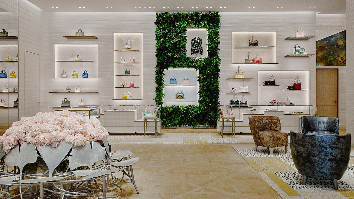 DIOR〉の新拠点「ハウス オブ ディオール 心斎橋」が誕生。40点以上の 