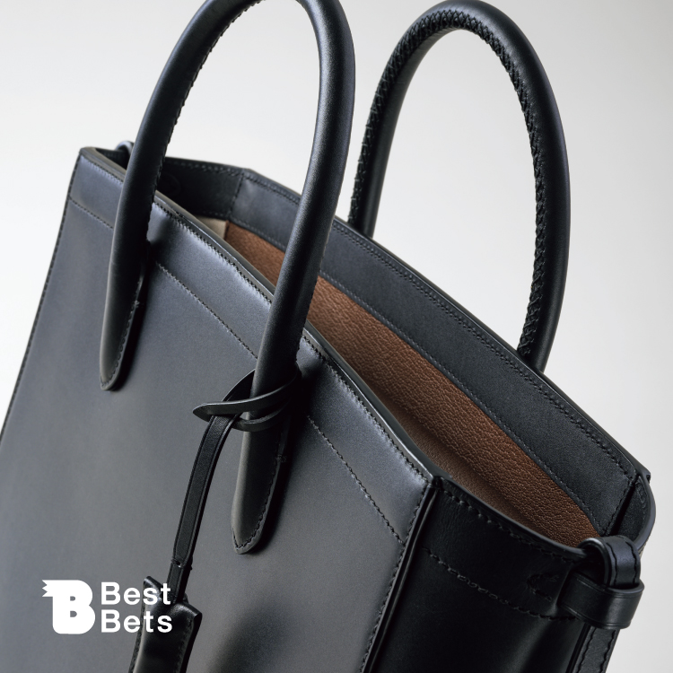 車文化が息づく一品。〈dunhill〉のトートバッグ：Brutus Best Bets