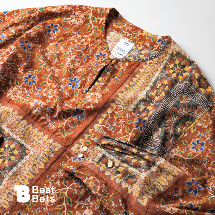 カディで描く、新たな表情。〈visvim〉のトップス：Brutus Best Bets