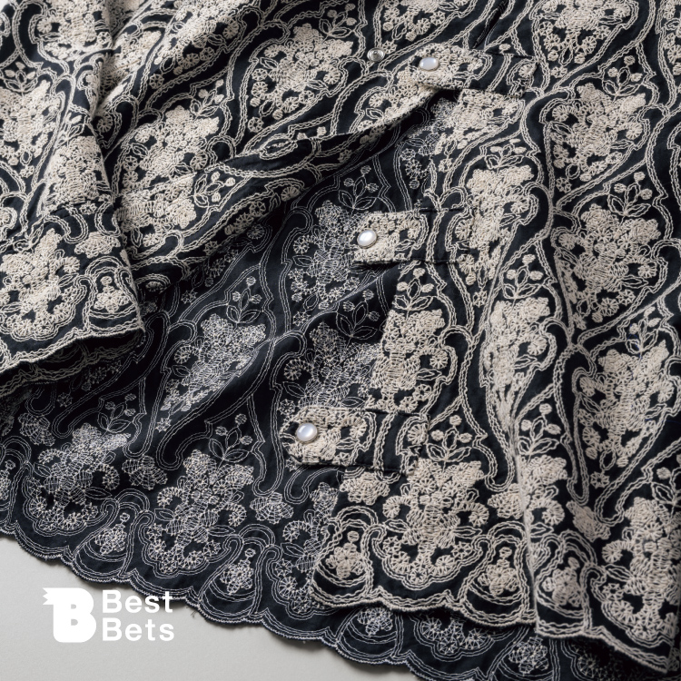 刺繍で魅する。〈erEvan〉のアウター：Brutus Best Bets