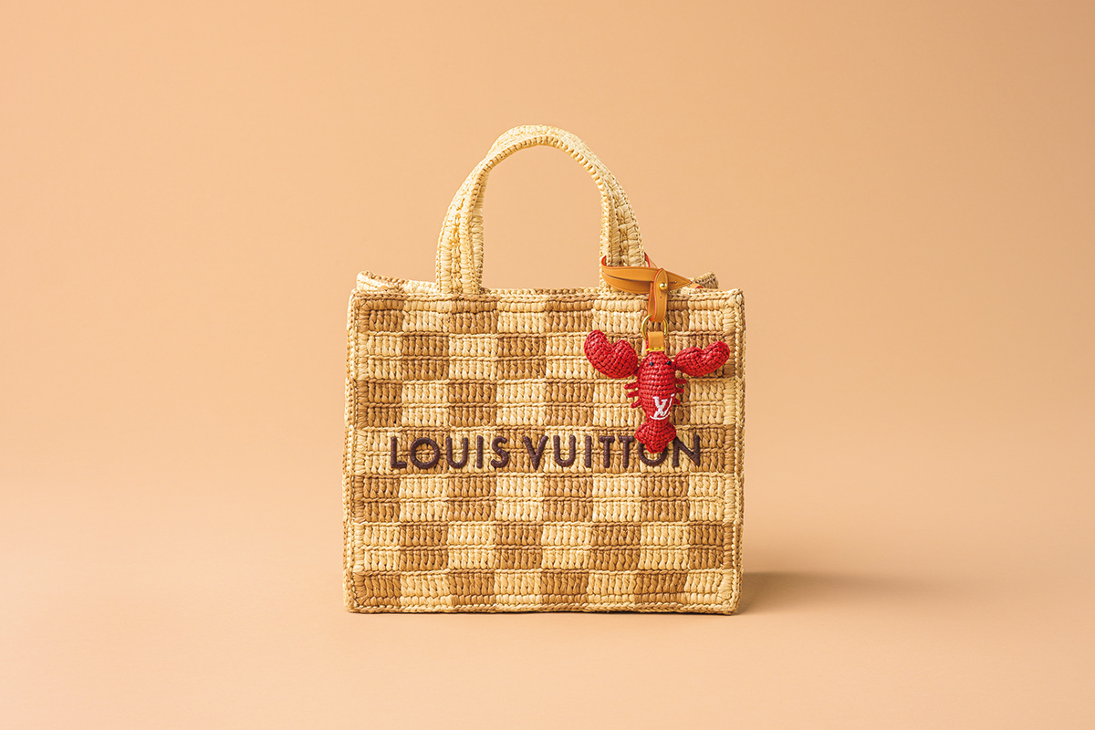 WELL-MADE」Vol.1 〈LOUIS VUITTON〉のラフィア・ショッパー・トート