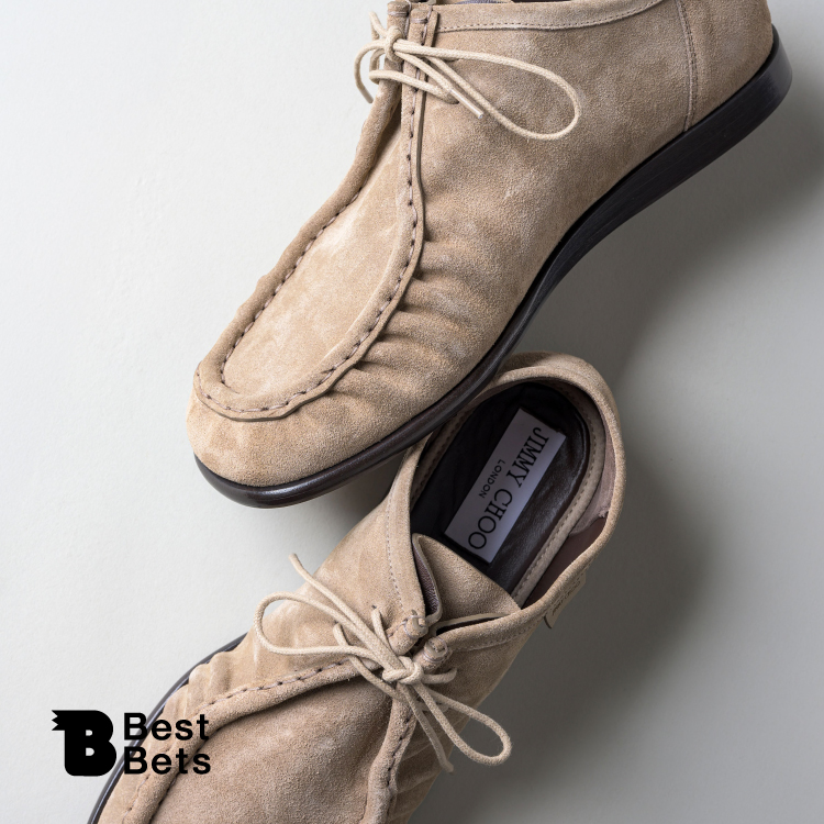 モカシンも、すっきり履く。〈JIMMY CHOO〉のモカシン：Brutus Best Bets