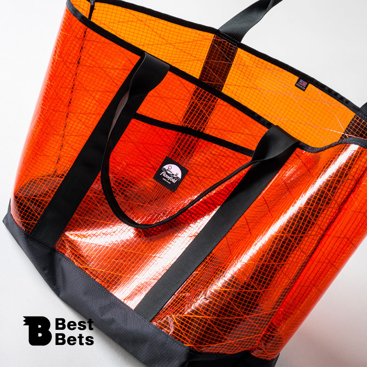 重さわずか約220g。〈Flowfold〉のトートバッグ：Brutus Best Bets