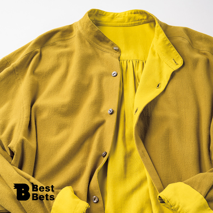 裏返して、もう一着。〈VERYTAGE〉のシャツ：Brutus Best Bets