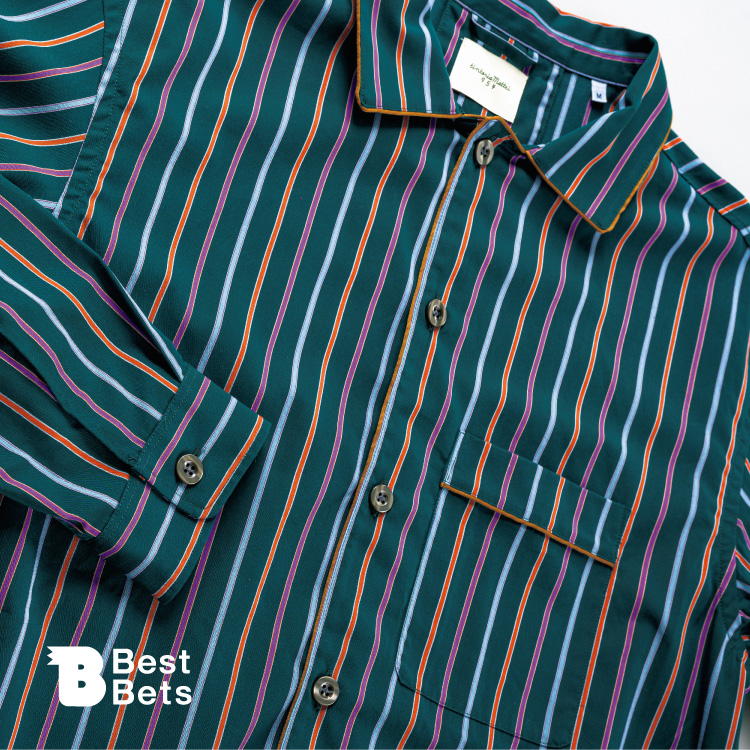 力を抜いて、品よく。〈TINTORIA MATTEI 954〉のシャツ：Brutus Best Bets