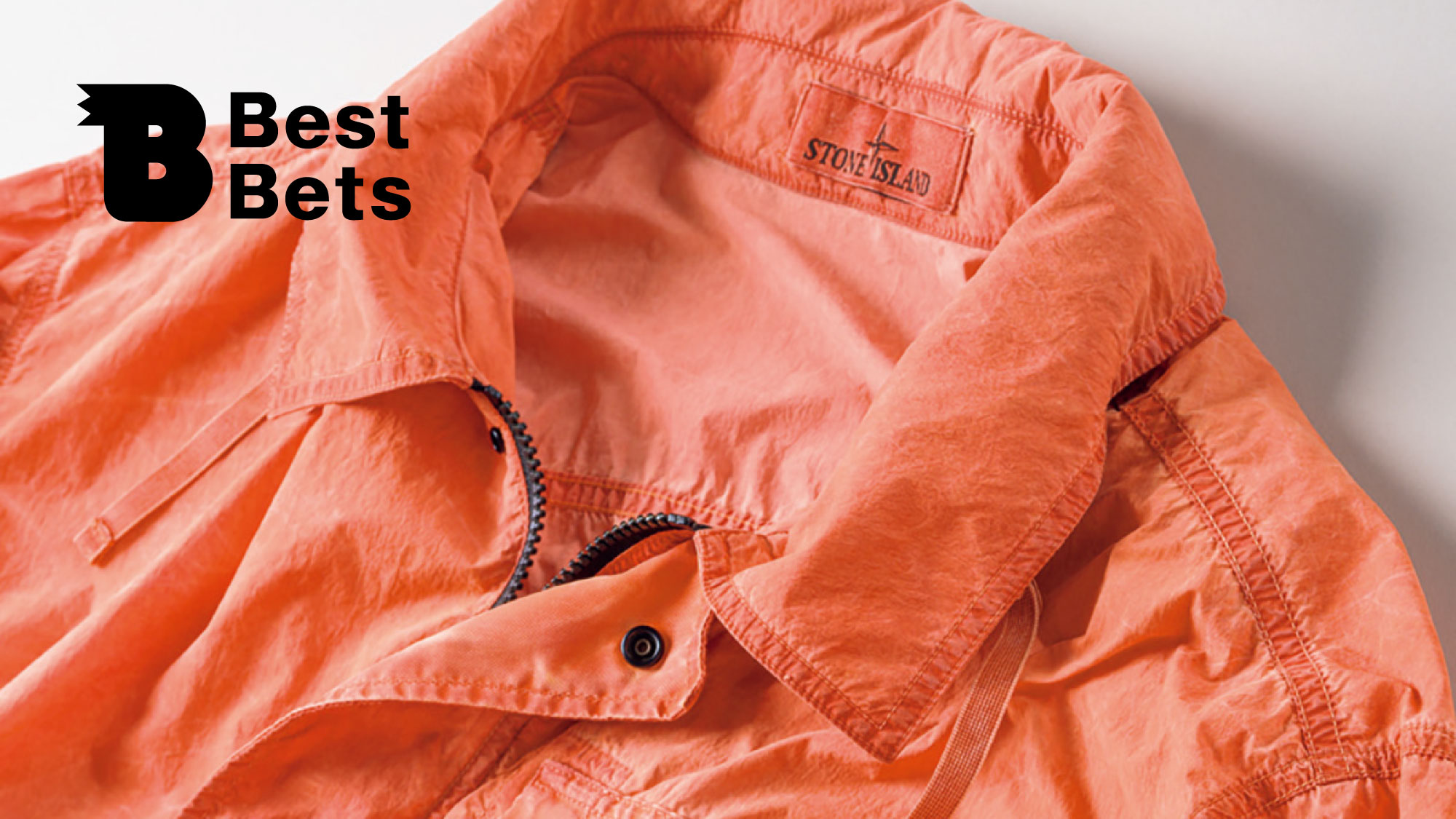 ストーンアイランド〉のジャケット：Brutus Best Bets | ブルータス