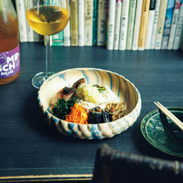いつもの食材でワインに寄り添う、気取らない中華。広島〈むしやしない〉