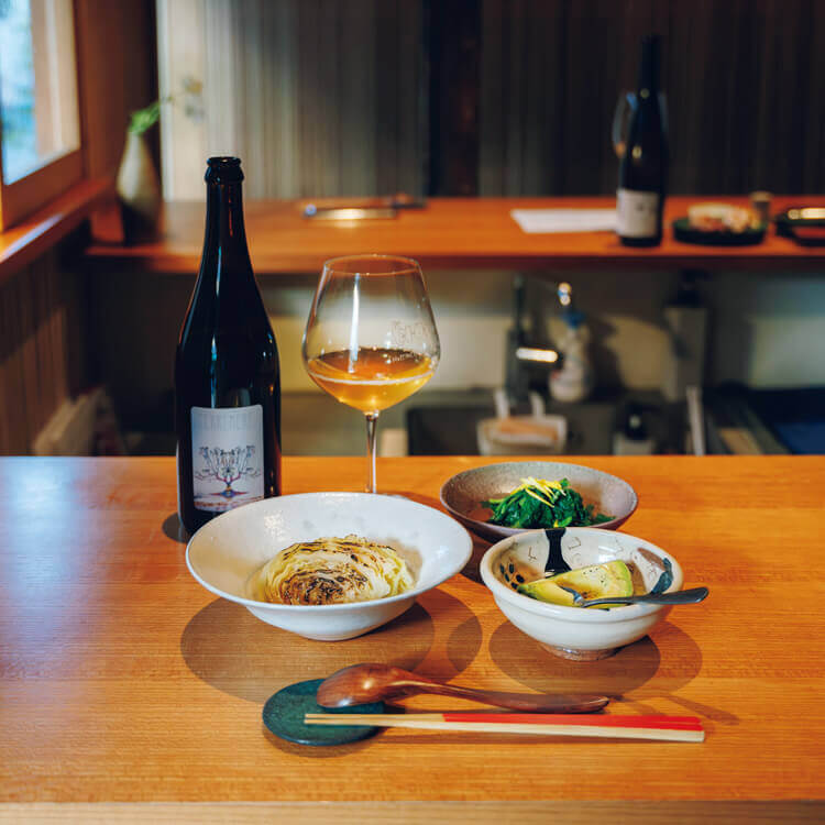 おでん × オリーブオイル + ナチュラルワイン ＝ 最高。鹿児島〈名山堀梅屋〉