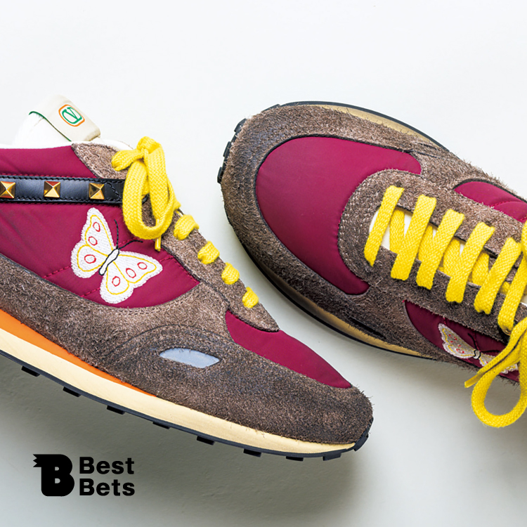 レトロなのに、新しい。〈VALENTINO GARAVANI〉のシューズ：Brutus Best Bets