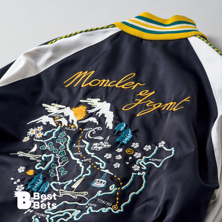 アルプス山脈を背負って。〈MONCLER〉 × 〈FRGMT〉のスカジャン：Brutus Best Bets