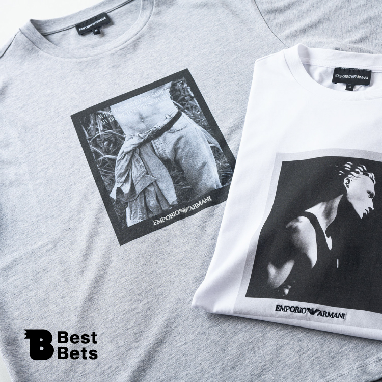 この先も色褪せない一枚。〈EMPORIO ARMANI〉のTシャツ：Brutus Best Bets
