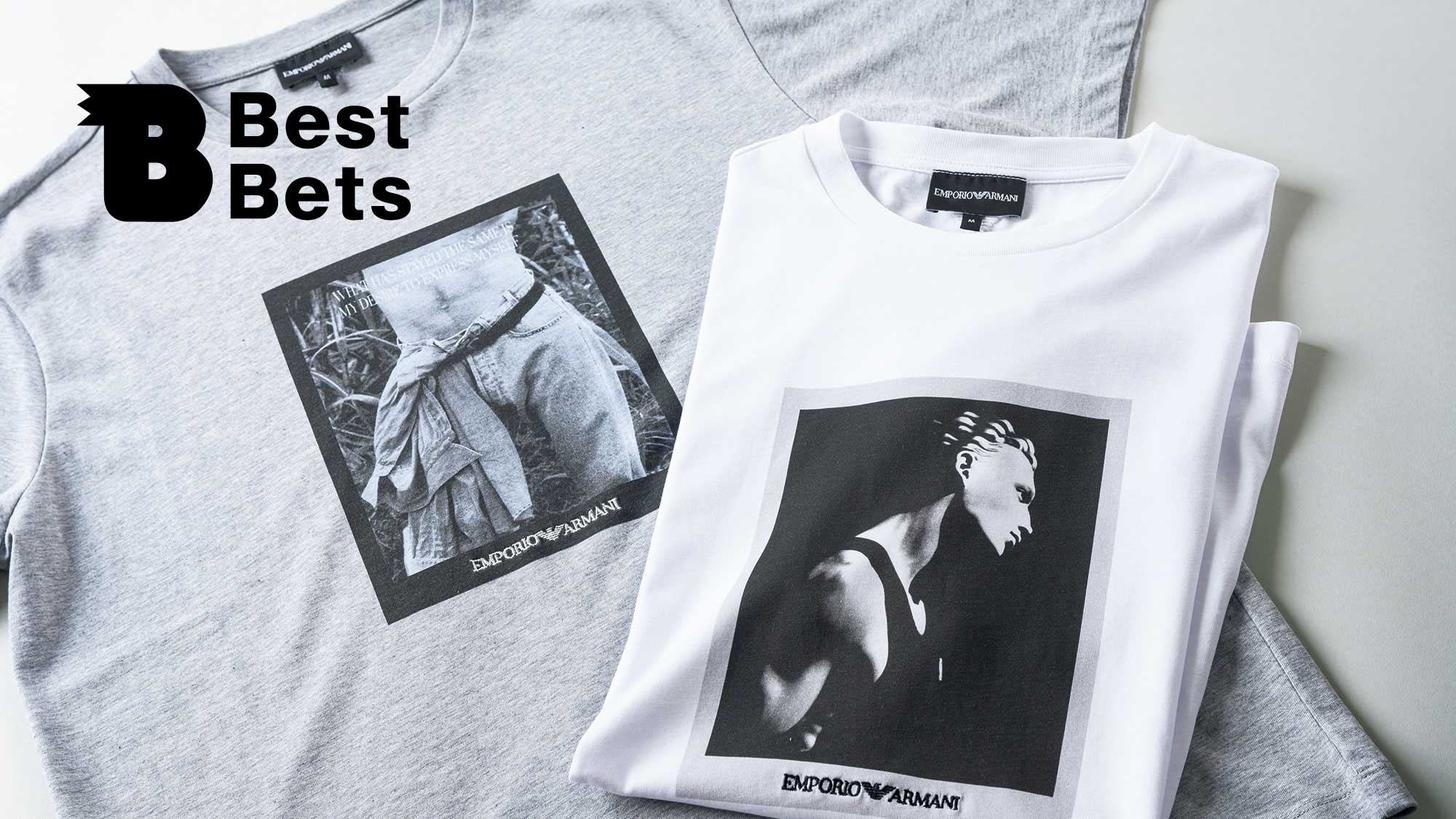 エンポリオ アルマーニ〉のTシャツ：Brutus Best Bets | ブルータス