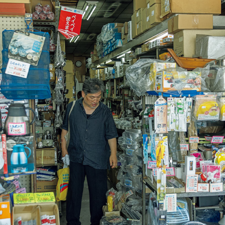 内田鋼一の、真似のできない買い物術。かっぱ橋道具街編