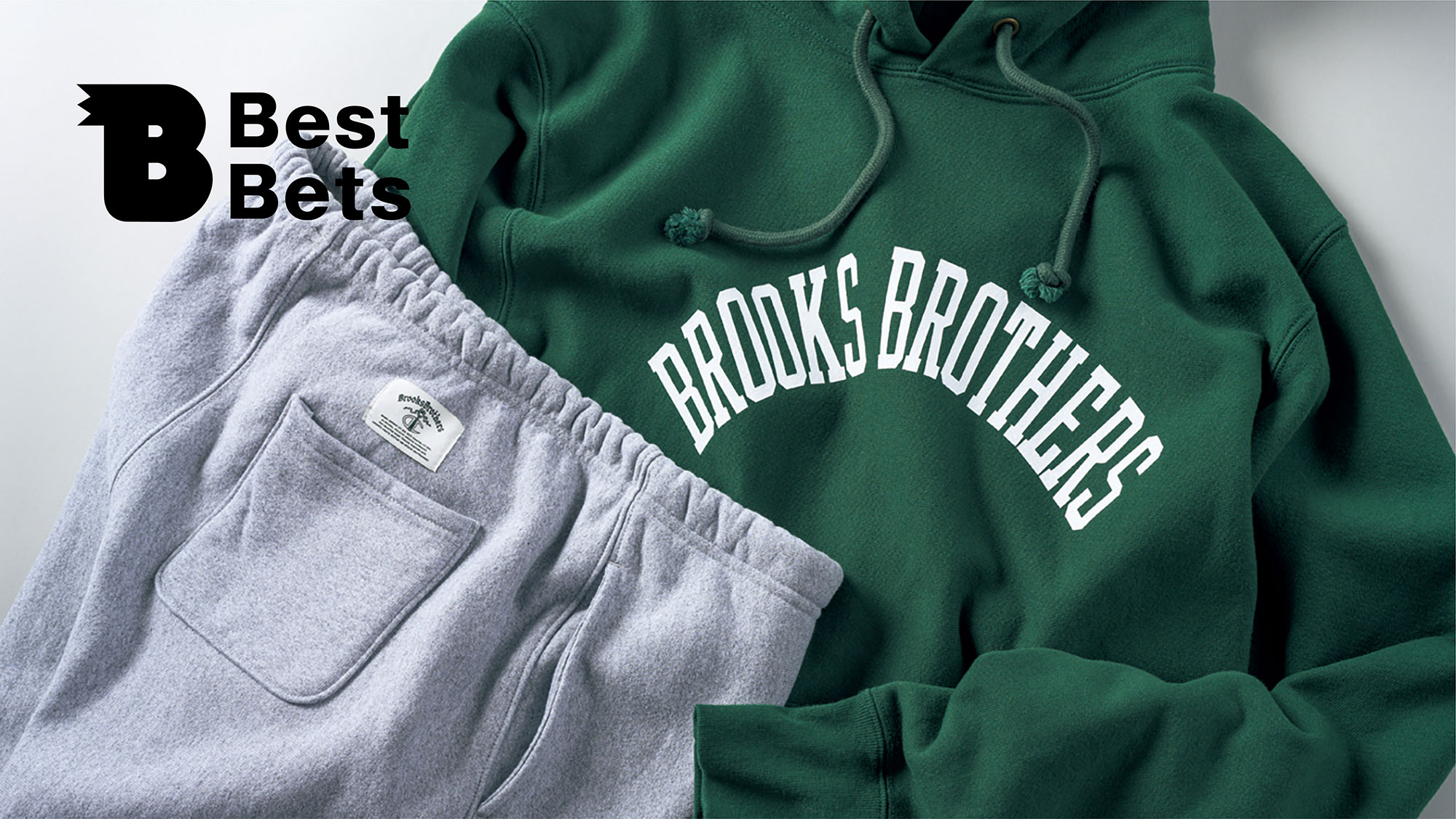 ブルックス ブラザーズ〉 × 〈チャンピオン〉のセットアップ：Brutus