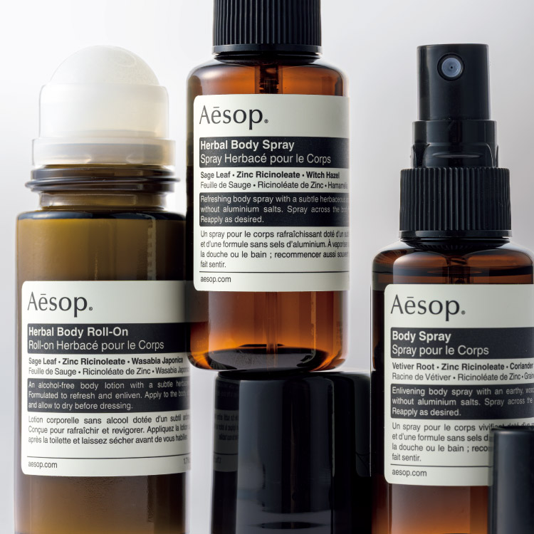 Brutus Best Beauty:〈Aesop〉〈La CASTA〉etc. 暑さを乗り切るボディケア